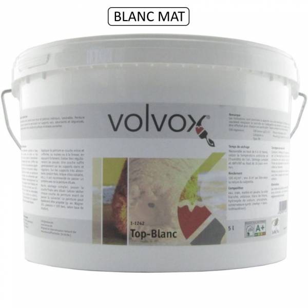 Peinture blanche mat mur et plafond Top Blanc